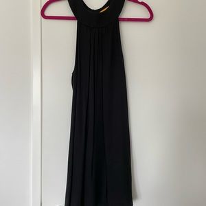 Alice + Olivia Silk Black Ruffle Dress - Sz XS